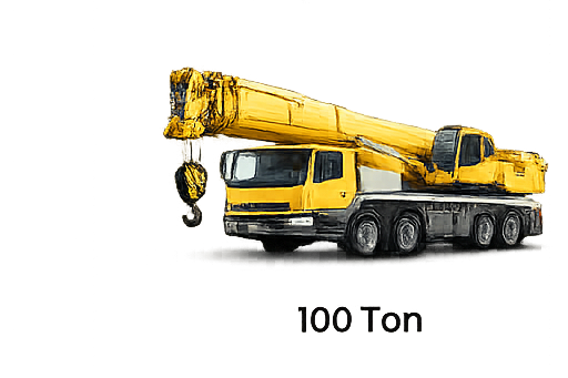 100 Ton Mobile Crane Rental in Dubai UAE