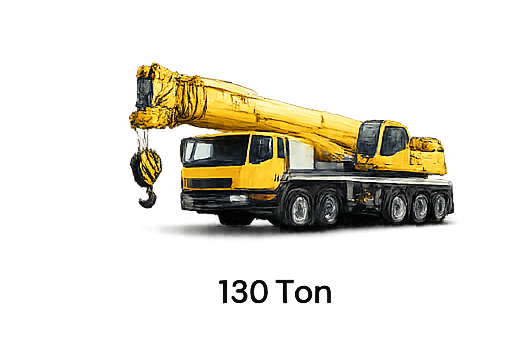 130 Ton Heavy Mobile Crane Rental in Dubai UAE