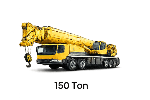150 Ton Mobile Crane Rental in Dubai UAE