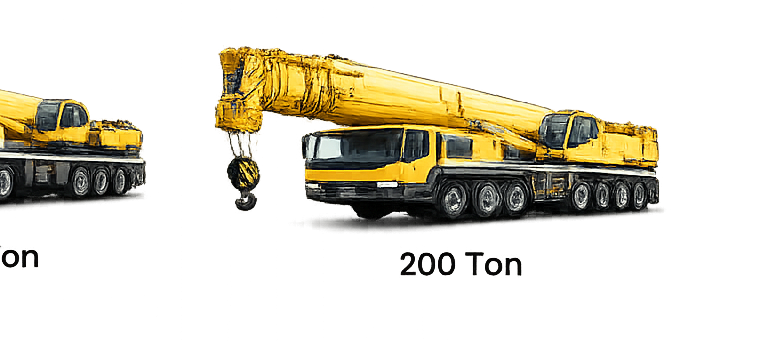 200 Ton Heavy Lift Mobile Crane Rental in Dubai UAE