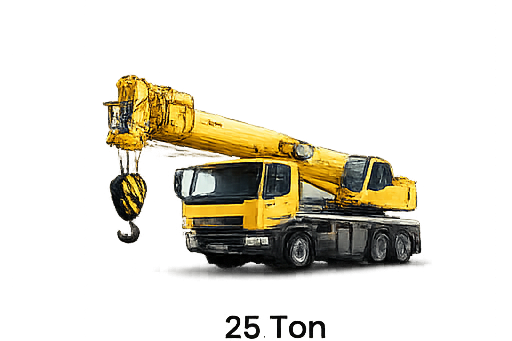 25 Ton Mobile Crane Rental in Dubai UAE